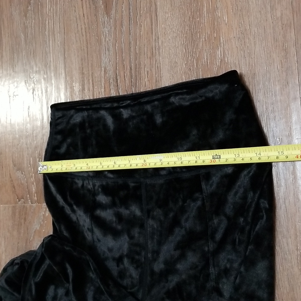 (S) Spiritual Gangster Velvet Pants Loungewear Emo Goth Eclectic Yoga Athleisure - Picture 7 of 9